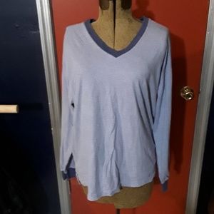 Victoria's Secret Country v neck long sleeve tee